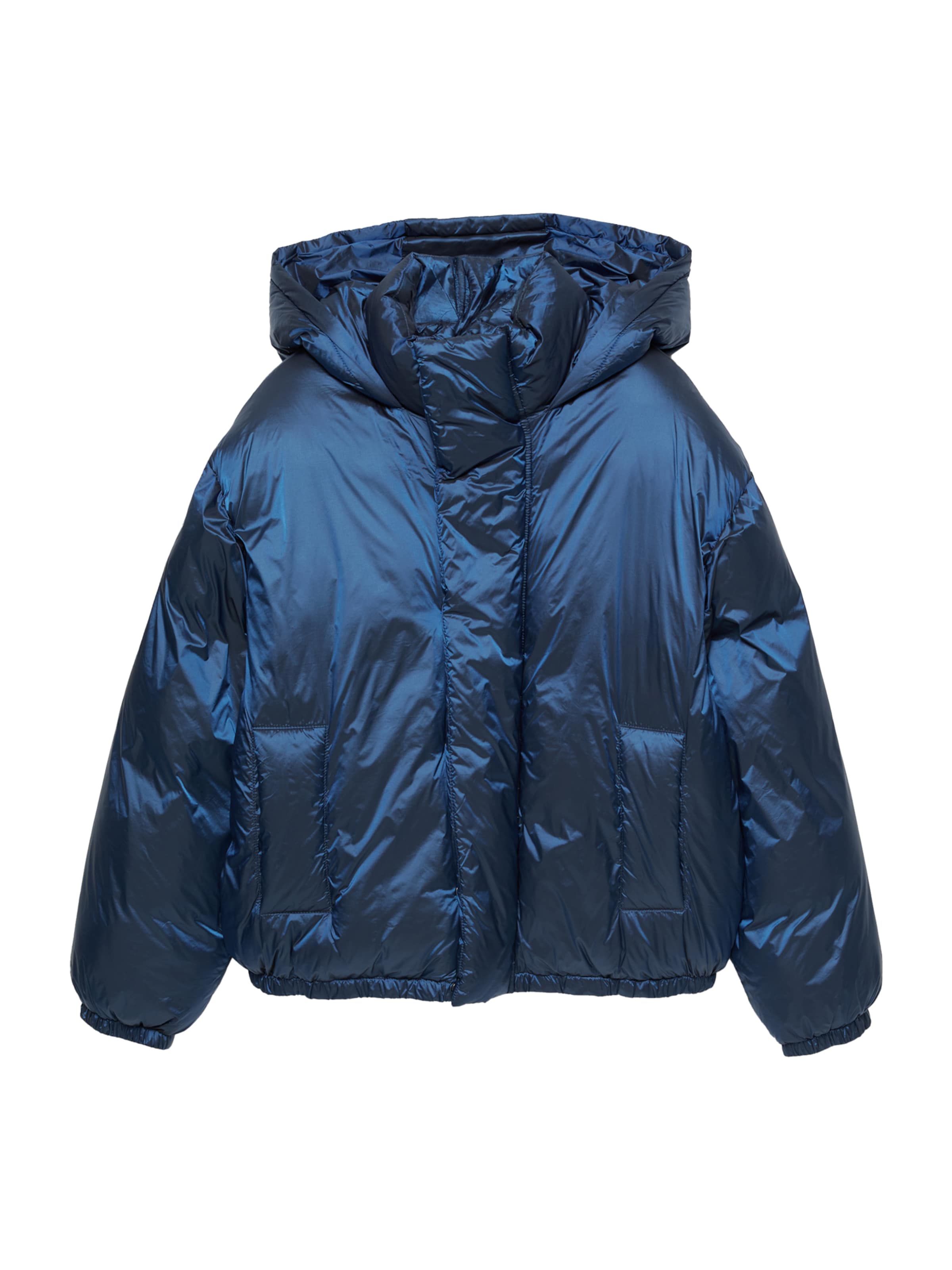 

Pull&Bear Зимняя куртка в морском синем