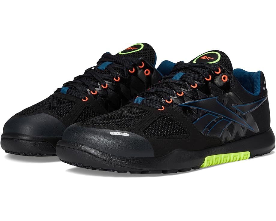 

Кроссовки Reebok Nano 2.0, цвет Black/Digital Coral/Digital Lime