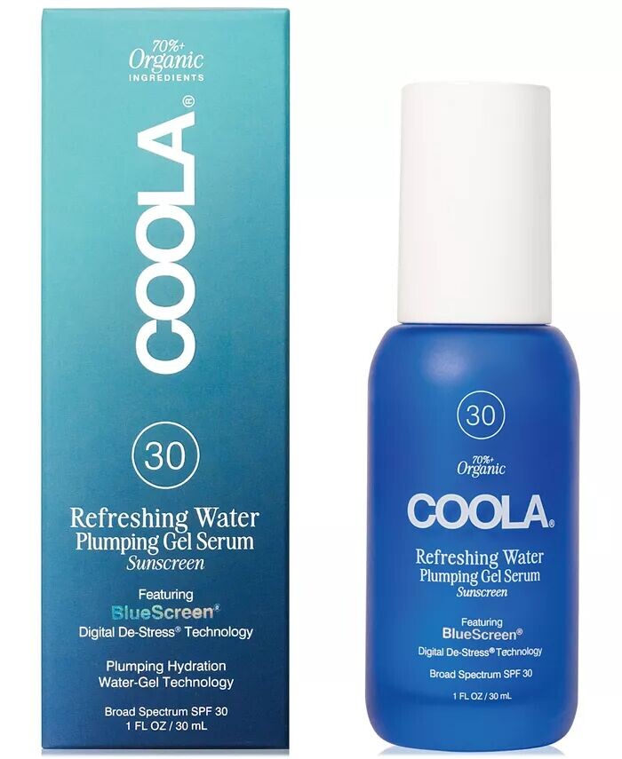 

Освежающая увлажняющая гелевая сыворотка SPF 30 Coola