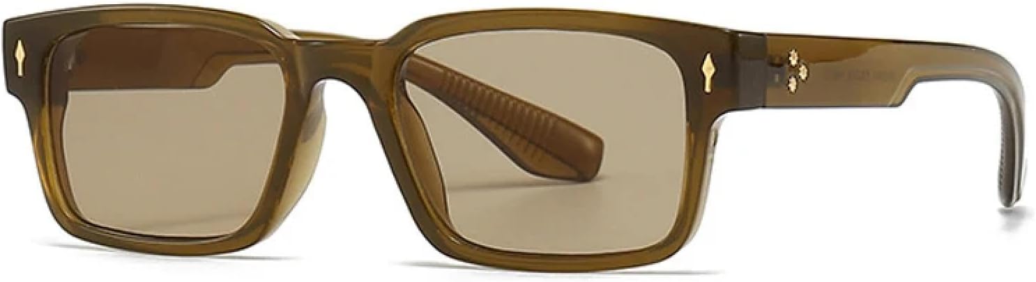 

Солнцезащитные очки с защитой от УФ-излучения UV400 | Мужские панк-очки с градиентным переходом, женские темно-зеленые, для занятий спортом на открытом воздухе и вождения DSVIGF, Olive Green Tea