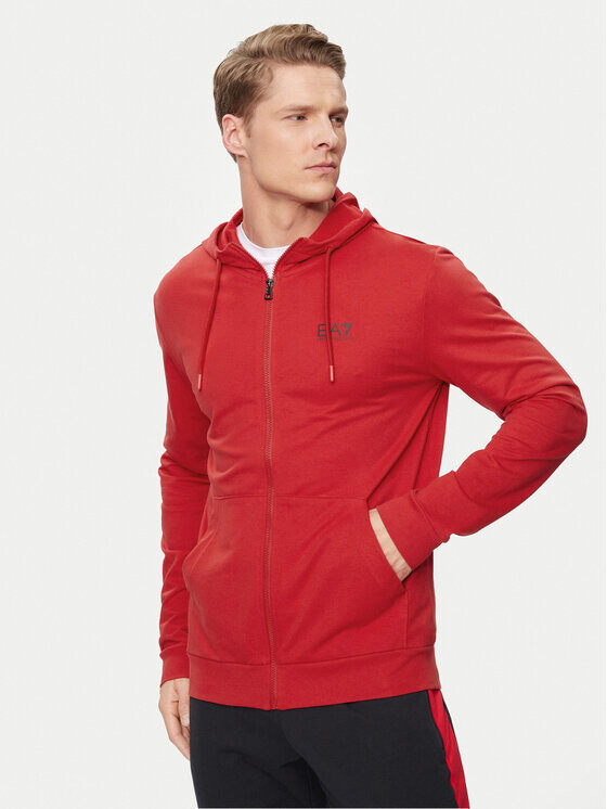 

Толстовка стандартного кроя Ea7 Emporio Armani, красный