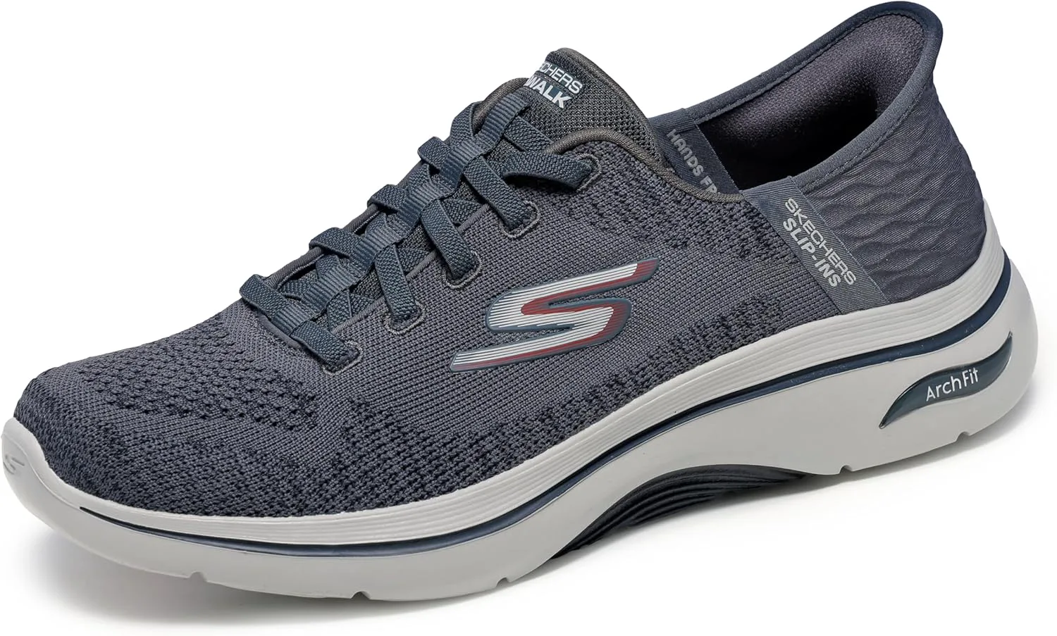 

Мужские кроссовки Skechers Go Walk Arch Fit 2.0 - Grand для ходьбы, красный