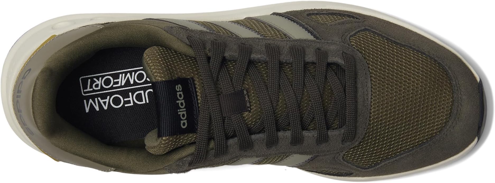 Кроссовки Adidas Run 84, Olive Strata/Silver Pebble/Black — фото 2