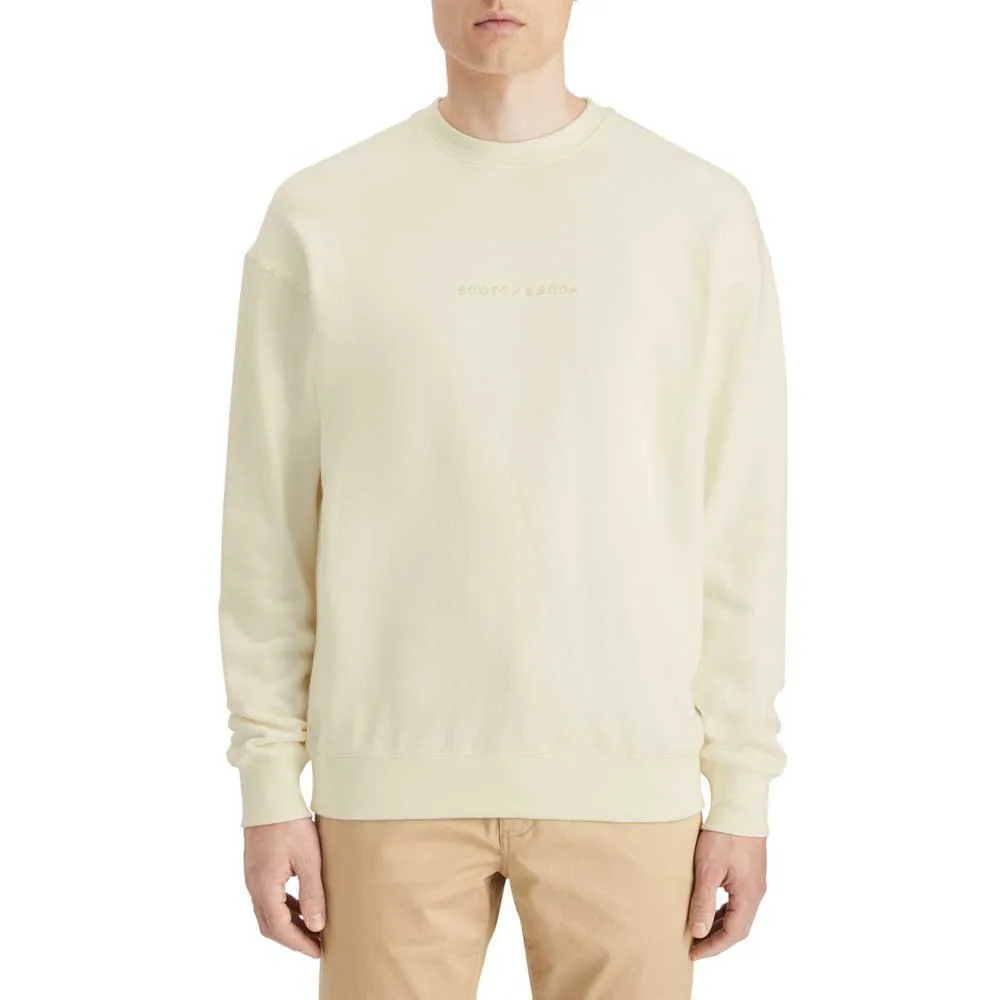 

Толстовка Scotch & Soda Core Logo Front, бежевый