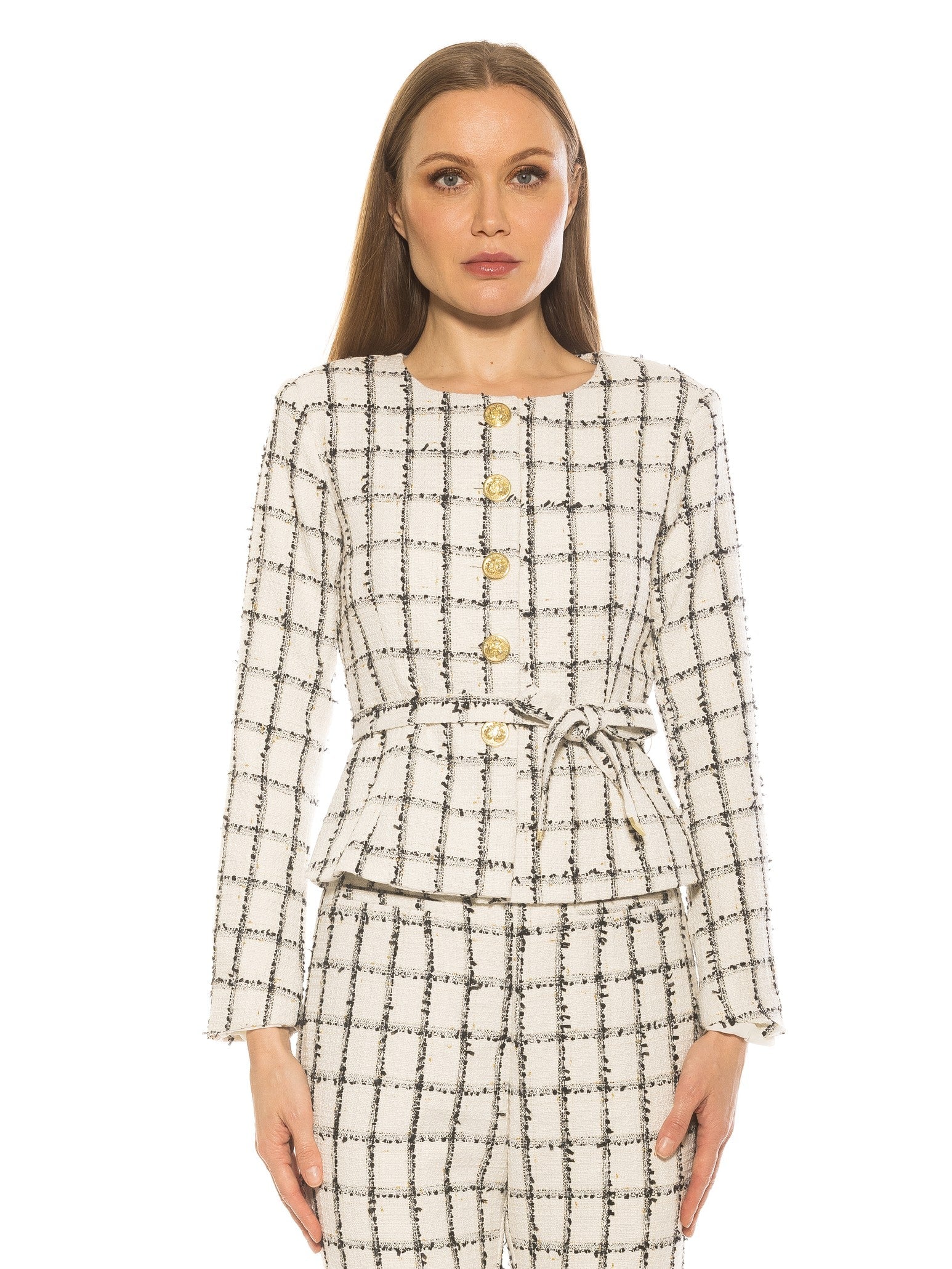 

Куртка Арджун ALEXIA ADMOR, цвет ivory plaid