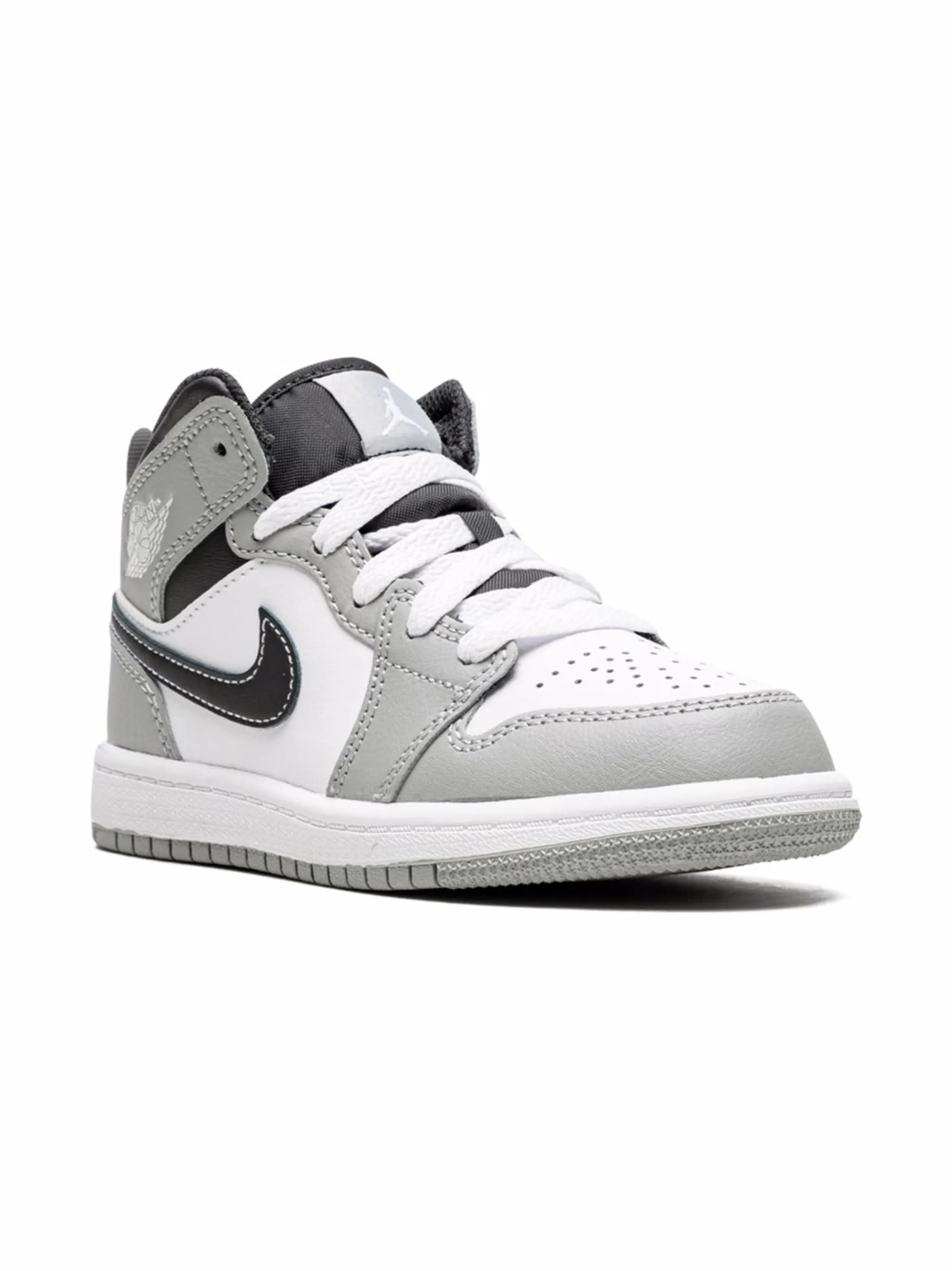 

Кроссовки Air Jordan 1 Mid Jordan Kids, серый