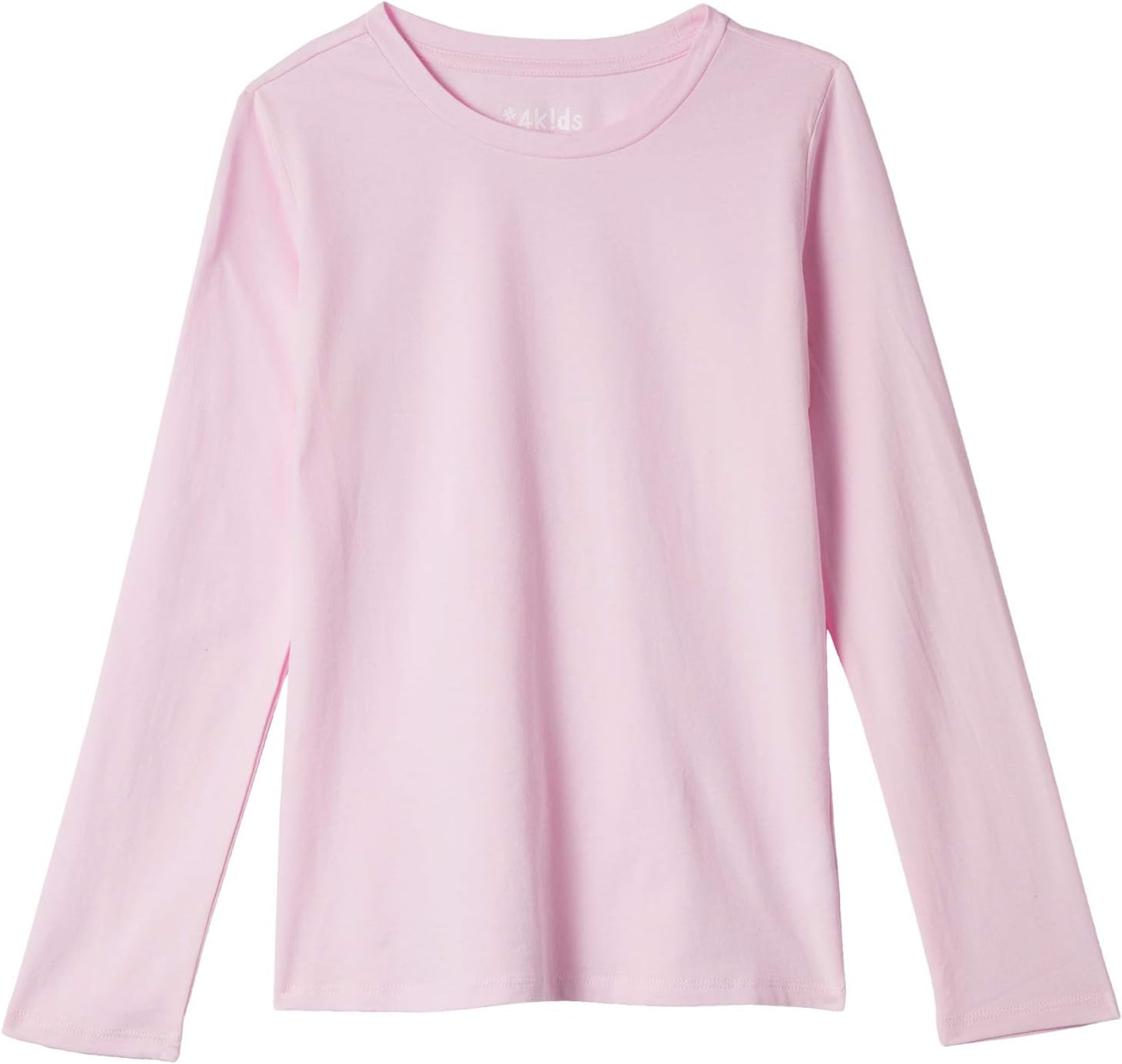 

Футболка #4kids Essential Long Sleeve T-Shirt (Little Kids/Big Kids), цвет Pink Lady