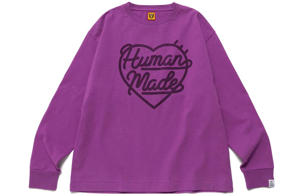 

Футболка с длинными рукавами Heart HUMAN MADE, фиолетовый