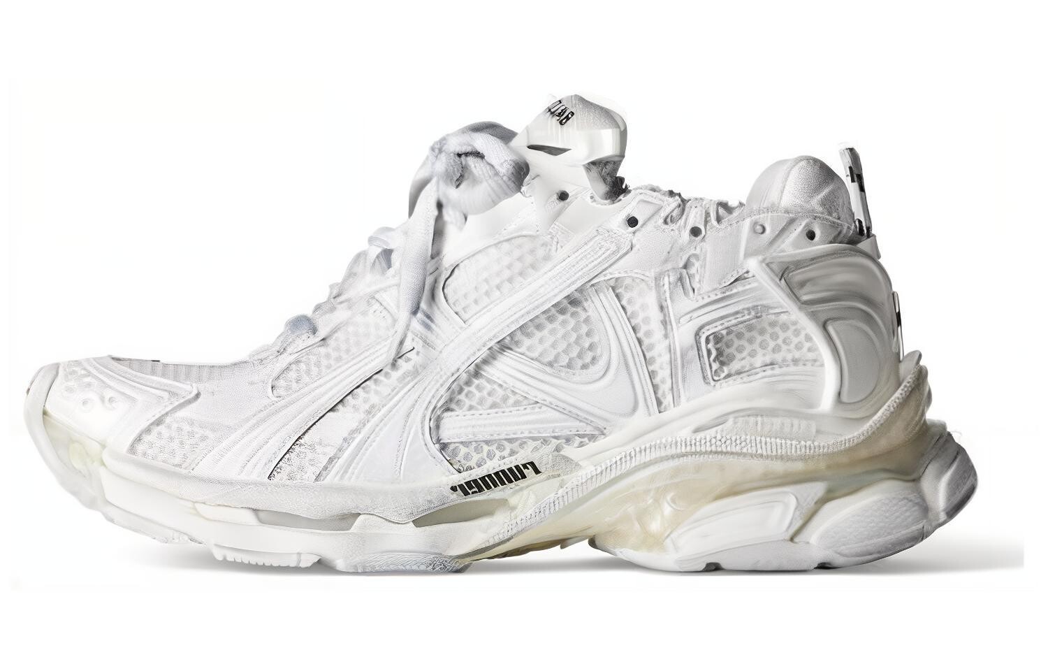 Кроссовки женские Balenciaga Mesh Panelled, белый
