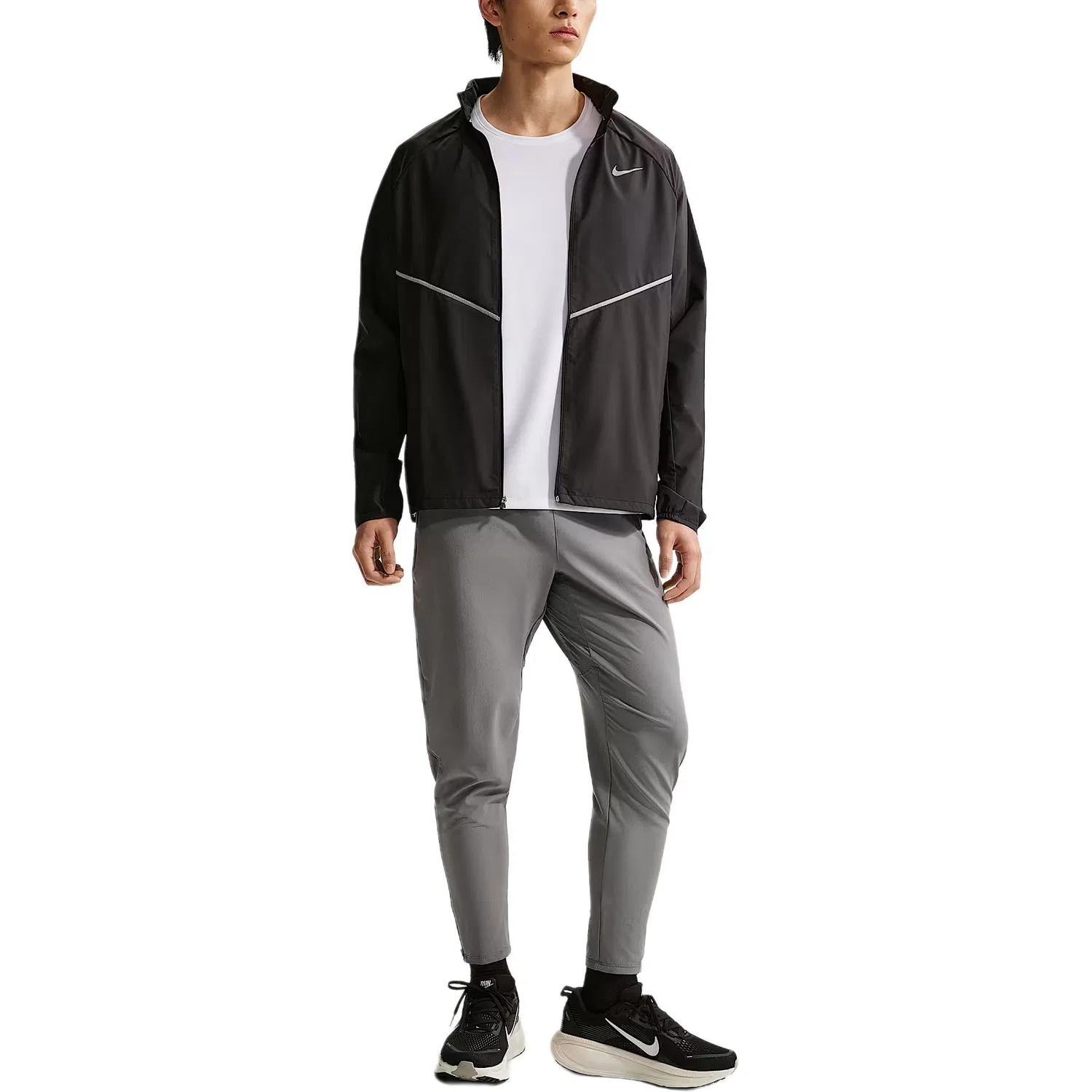 Солнцезащитная куртка Nike Miler Black — фото 4