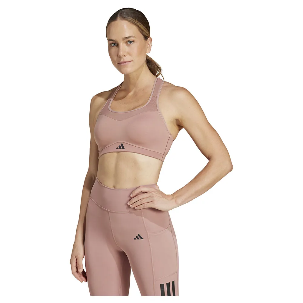

Спортивный бюстгальтер adidas TLRD Impact High Impact Sports Bra, розовый