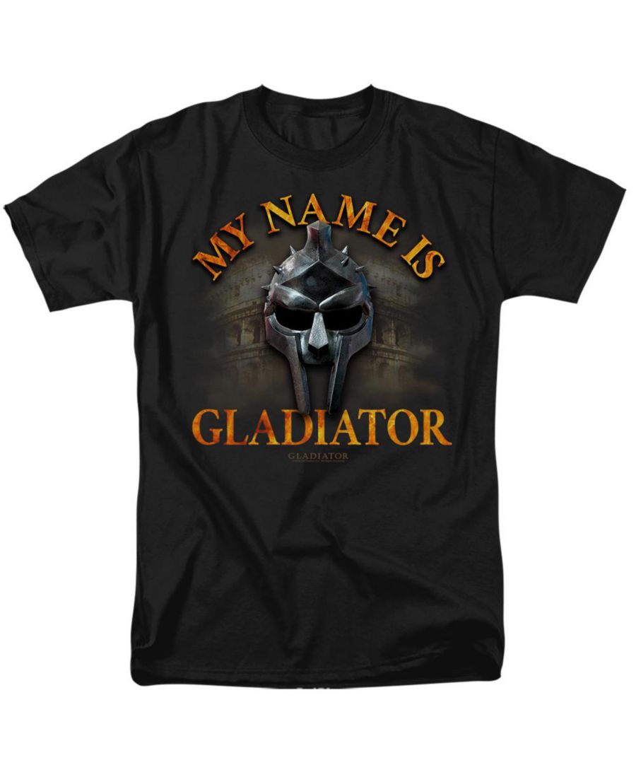 

Мужская футболка "Меня зовут" Gladiator, Black, Черный, Мужская футболка "Меня зовут" Gladiator, Black