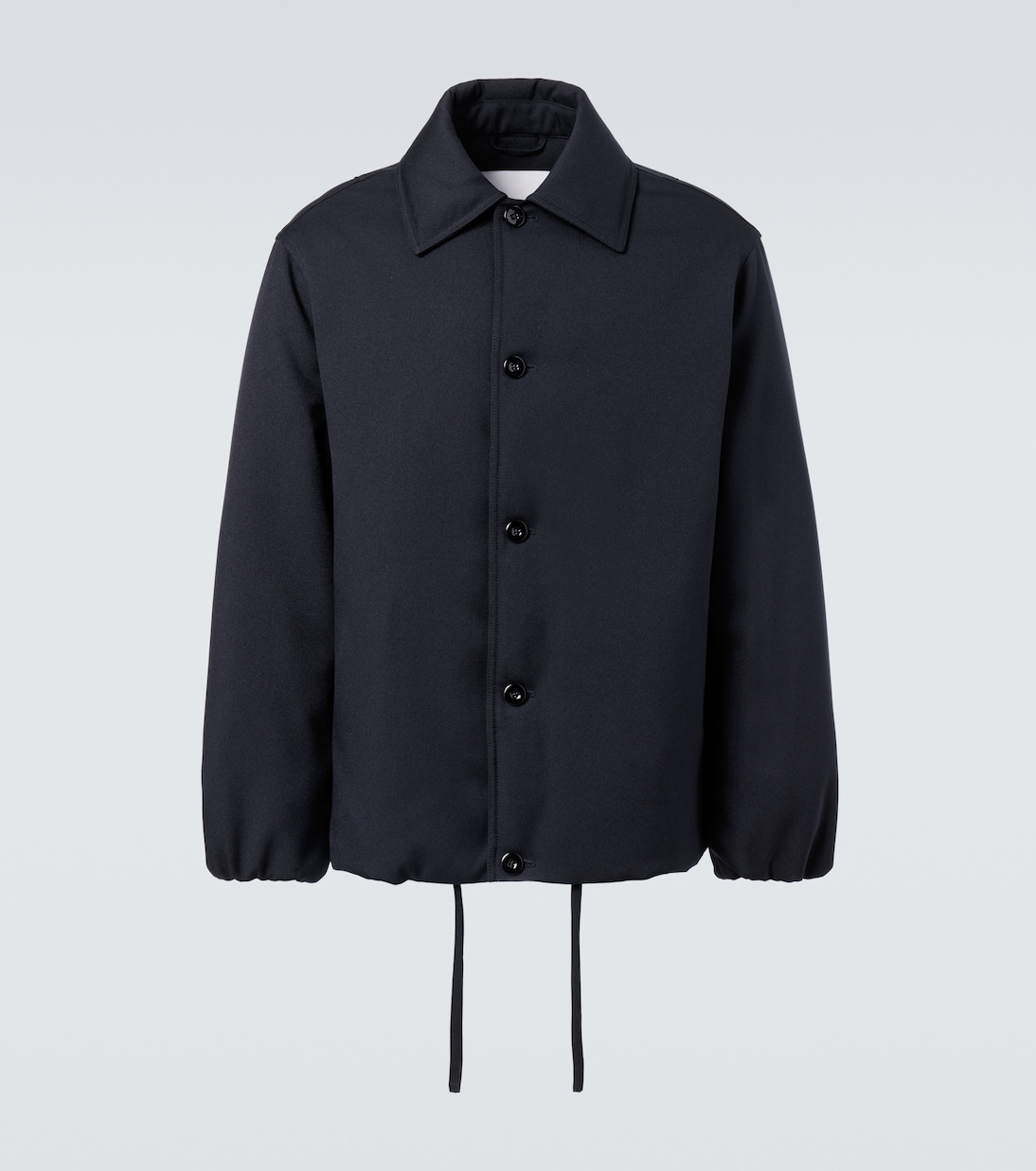 

Сборчатая пуховая куртка Jil Sander, Midnight