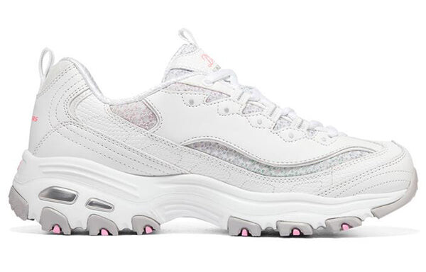 Кроссовки d'lites 1.0 'white pink' Skechers, белый — фото 2