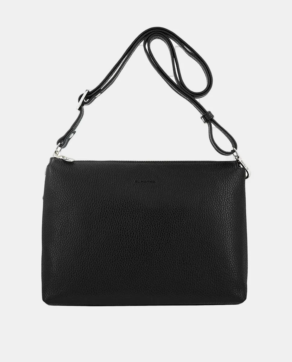 

Сумка через плечо с регулируемым ремнем El Potro, черный