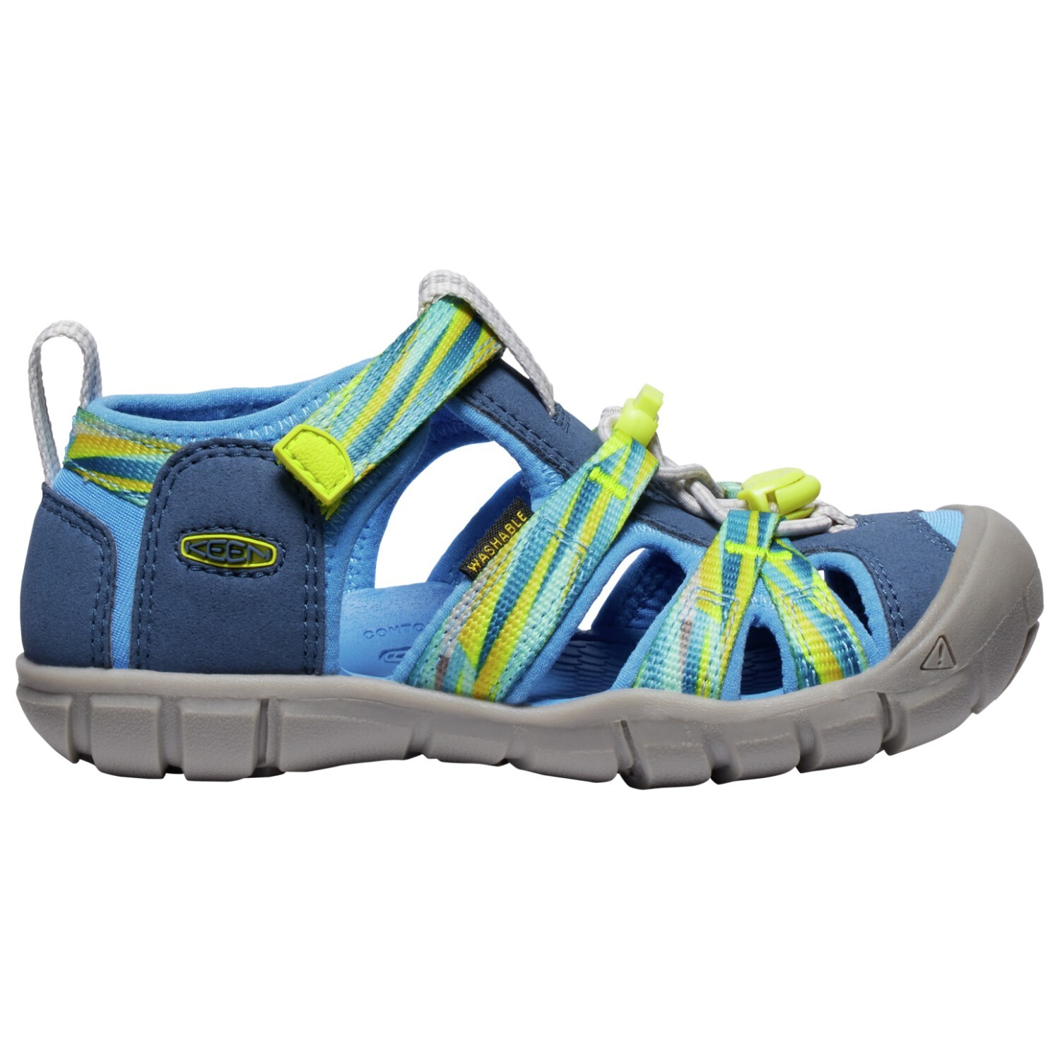 

Сандалии Keen Kids Seacamp II CNX, цвет Vintage Indigo/Evening Primrose