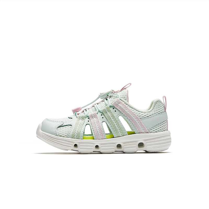 

Детские сандалии с легкой амортизацией, дышащие, быстросохнущие, низкие, для детей 3-7 лет Antakids, зеленый