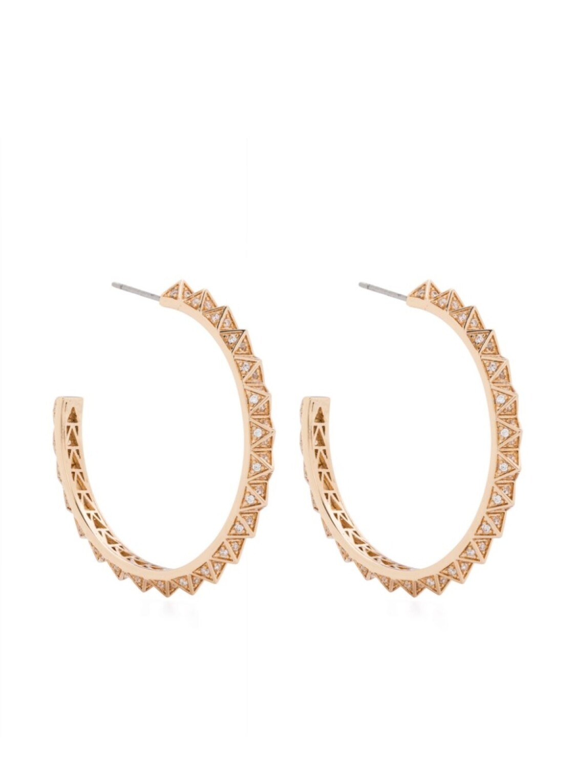 

Серьги Pavé Pyramid Eddie Borgo, золотой