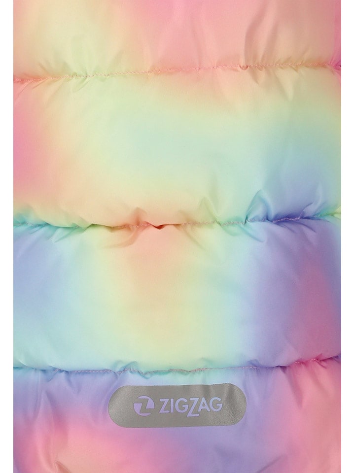 Zigzag Стеганая куртка «Mio Printed» в ярких цветах — фото 3