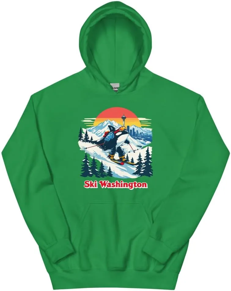 Толстовка с капюшоном Ski Washington Orca Unisex