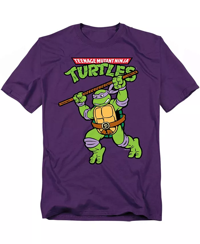 

Мужская футболка TMNT Retro Donnie Teenage Mutant Ninja Turtles, фиолетовый