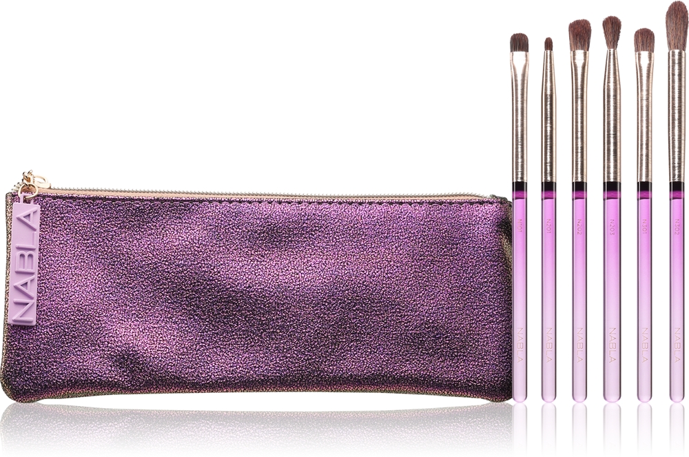 

Набор кистей для макияжа глаз «Аметист» с корзиной Nabla Cosmetics