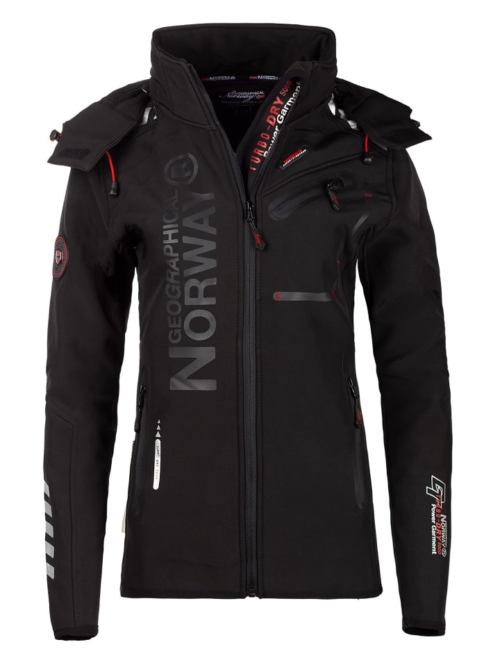 

Geographical Norway Всепогодная куртка XXL, черный цвет, ассортимент