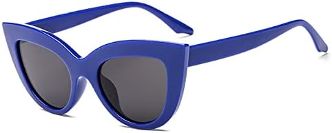 

2027 милые сексуальные ретро-солнцезащитные очки для женщин, маленькие черно-белые треугольные винтажные солнцезащитные очки для женщин с защитой от УФ-излучения UV400 MTZJH, C4 Blue