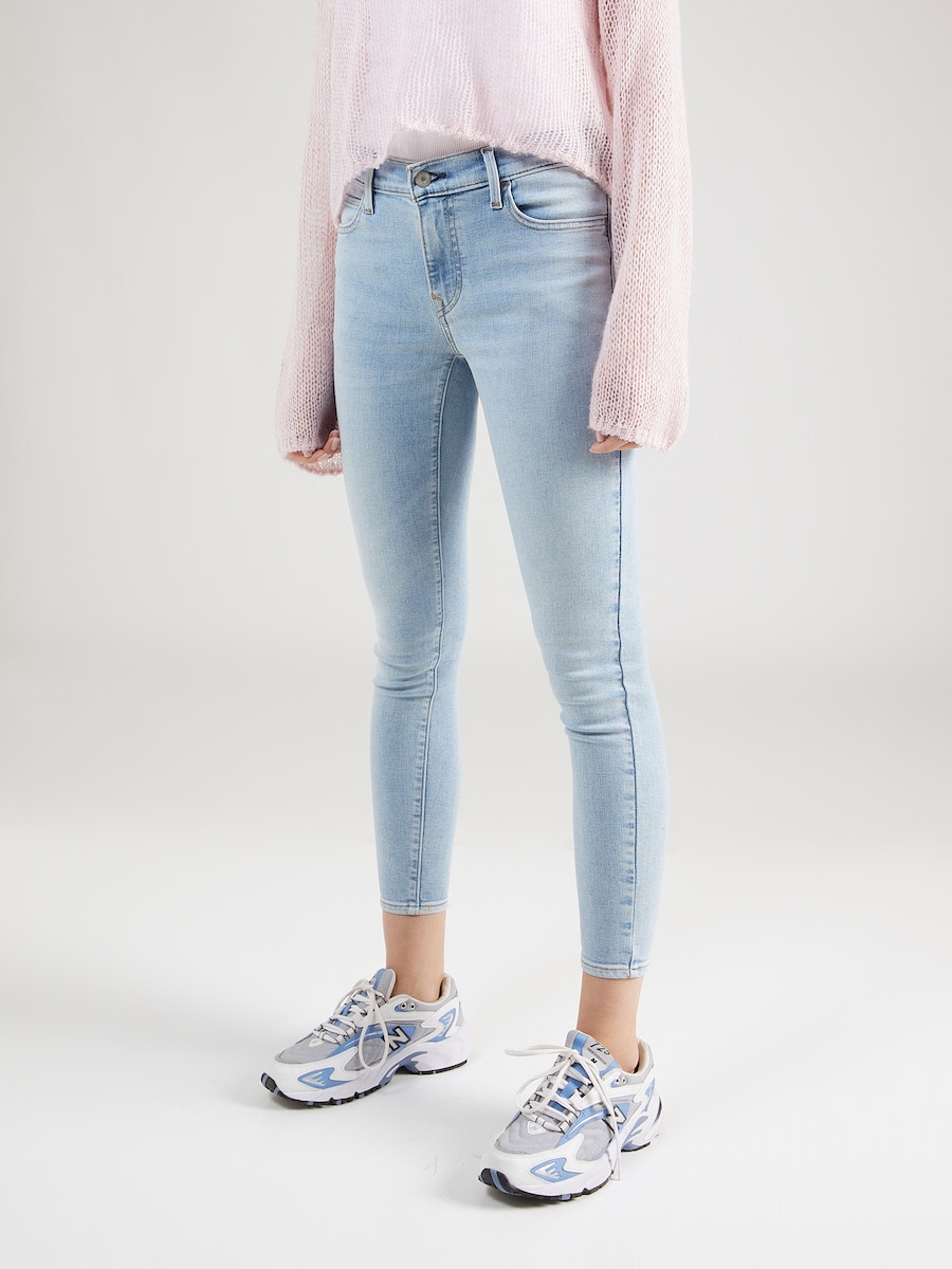 Узкие джинсы LEVI'S  710 Super Skinny, светло-голубой — фото 3