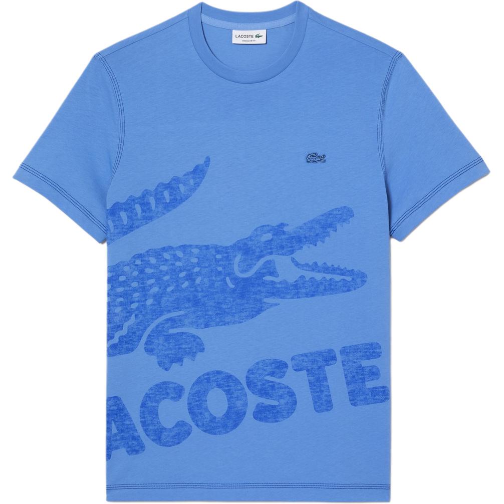 

LACOSTE Футболка мужская синяя