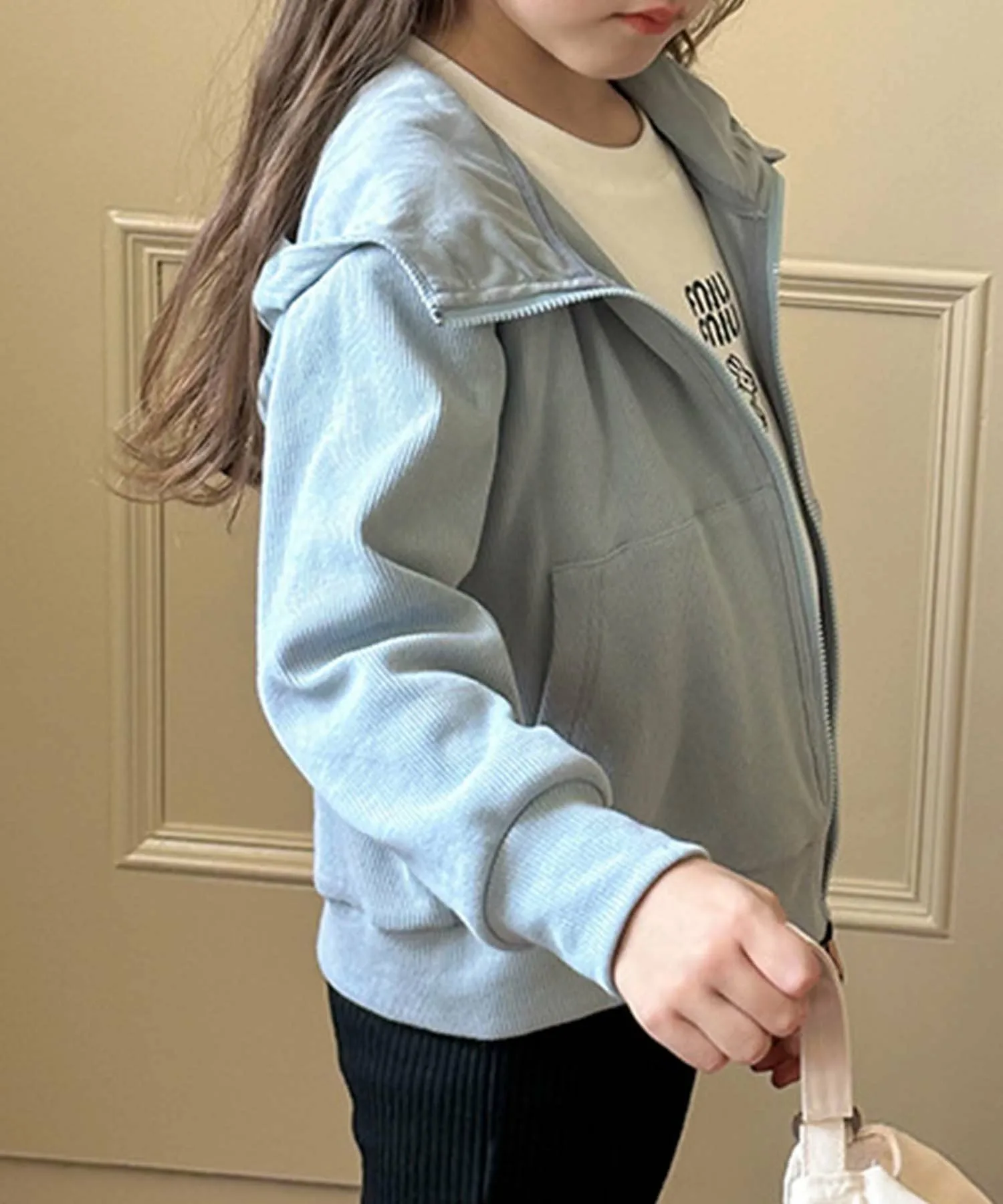 Толстовка на молнии Aimoha Kids, blue — фото 3