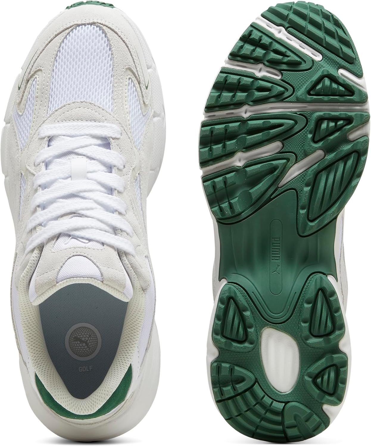 Кроссовки Puma Unisex-Adult Teveris G, белый/серый — фото 4