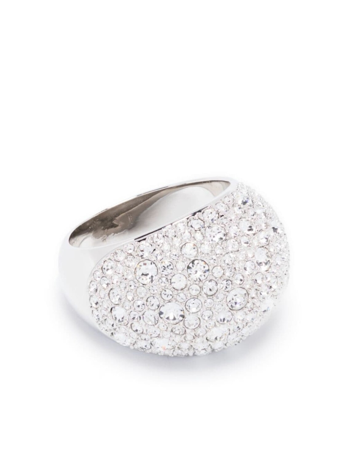 

Кольцо Luna с кристаллами Swarovski, серебряный