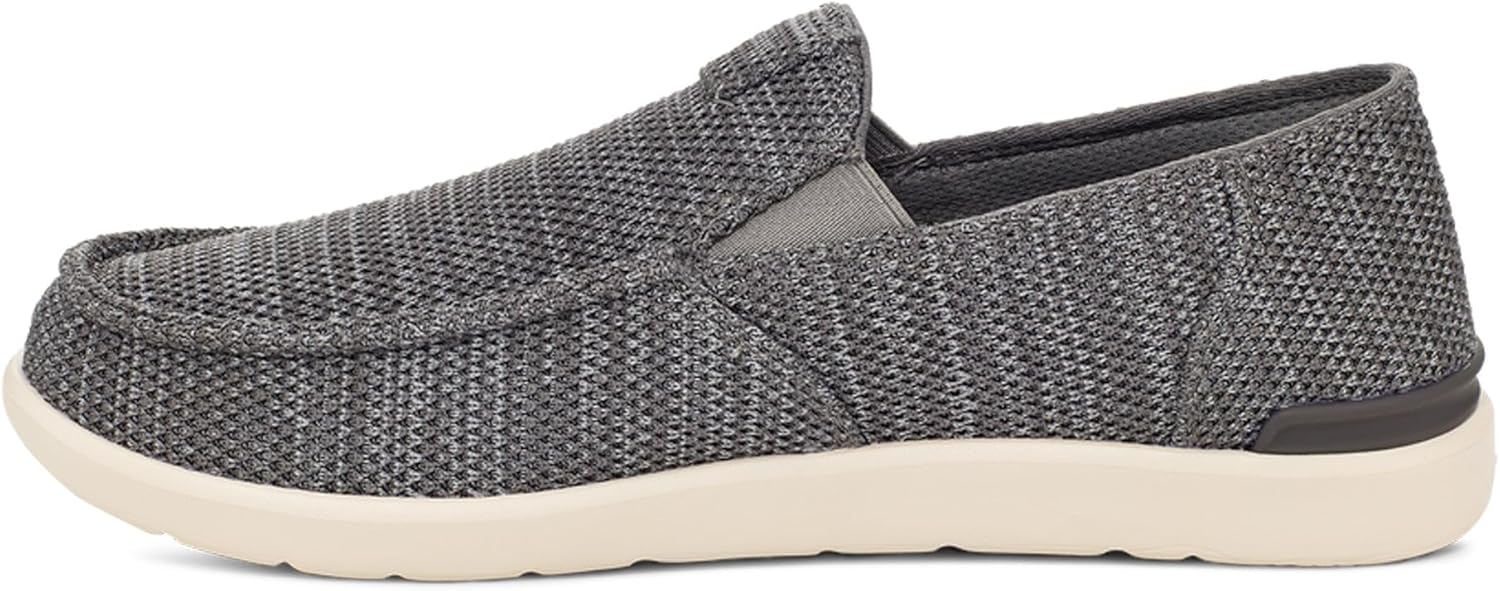 Мужские лоферы Sanuk Tripper Lite 2 Sl Mesh, серый — фото 3