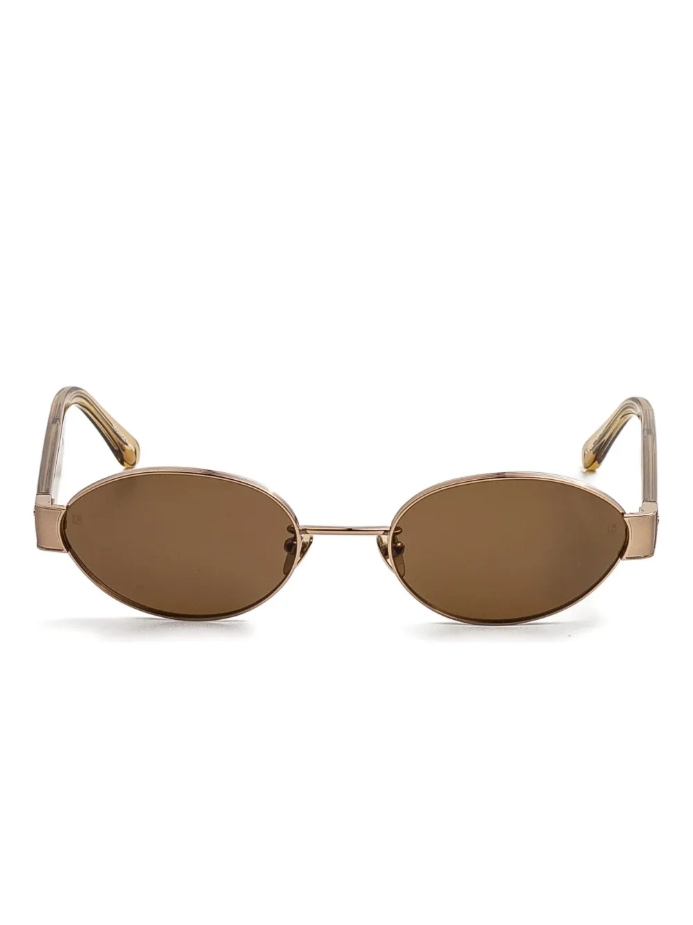 

Солнцезащитные очки Sadie в овальной оправе Linda Farrow, золотой