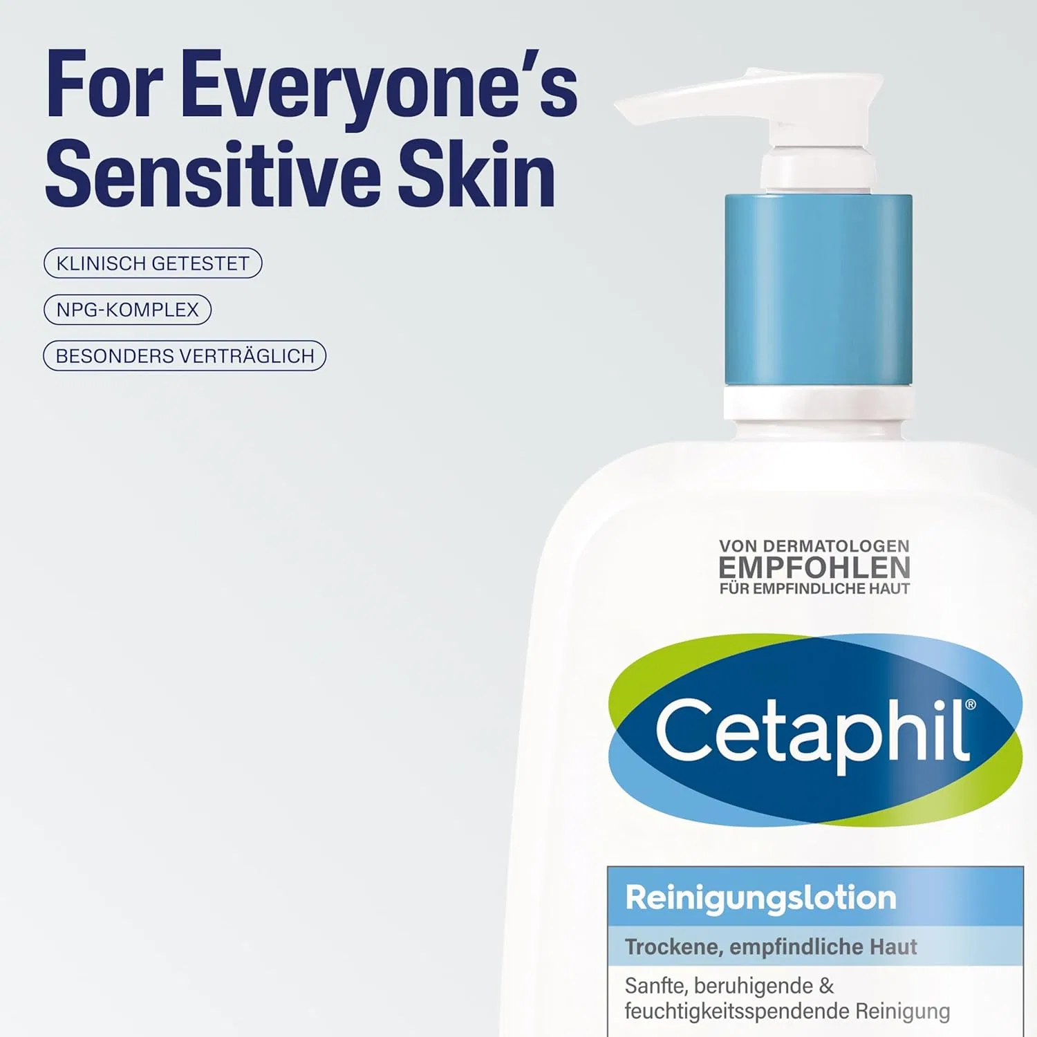 Средство для снятия макияжа Cetaphil — Очищающий для сухой, чувствительной кожи, 236 мл — фото 4