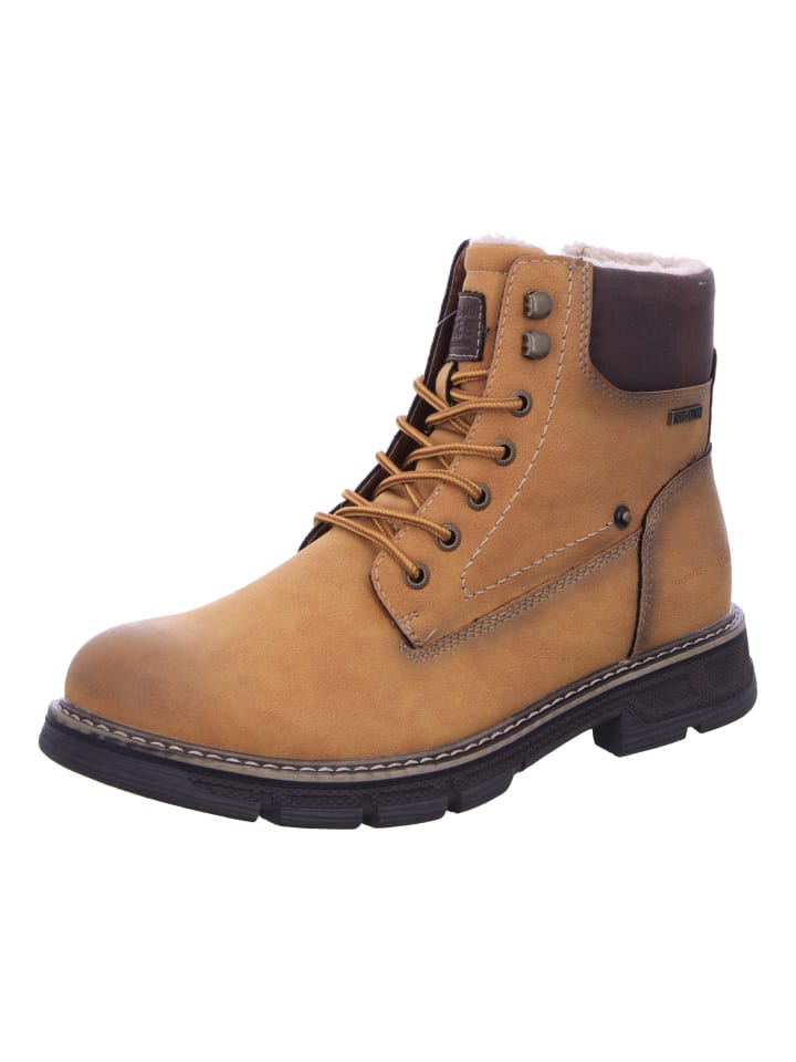 

Сапоги BM Footwear Schnürstiefel Mit Tex, коричневый