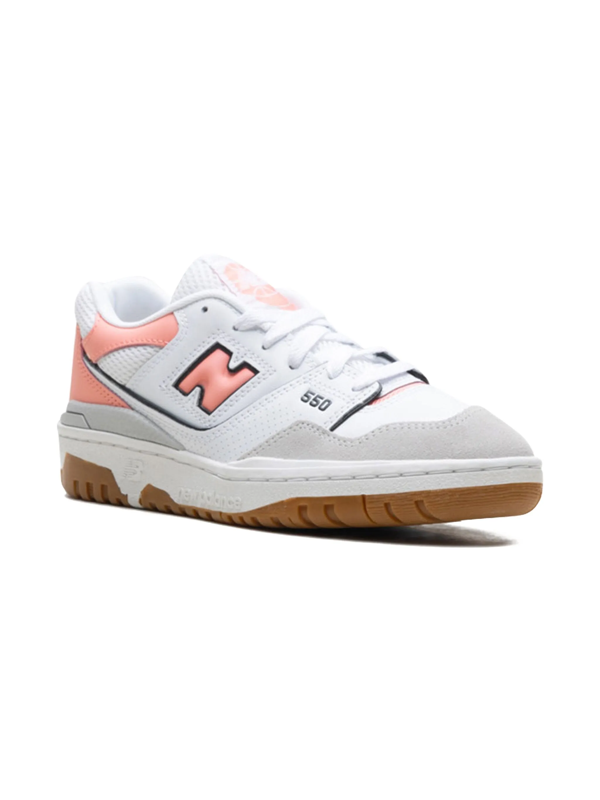 Кроссовки 550 Brighton/Grey/Omega New Balance Kids, белый — фото 2