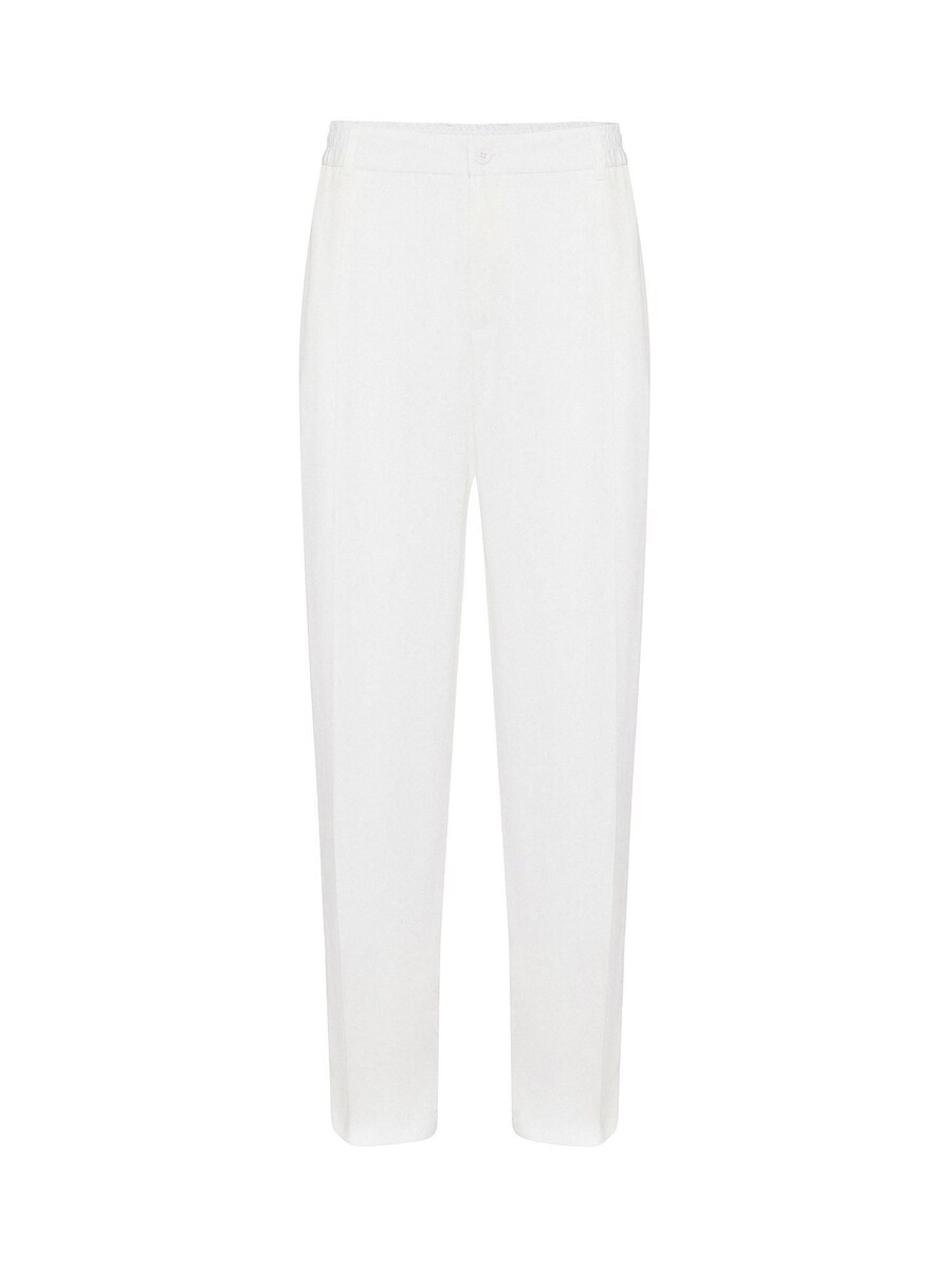 

Свободные брюки со складками спереди Dandalo, белый