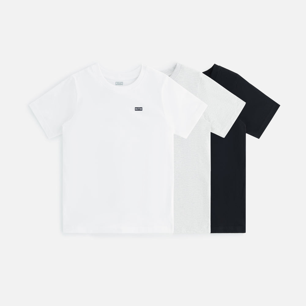 

Футболка Kith Kids 3-Pack Core Short Sleeve Tee, черный