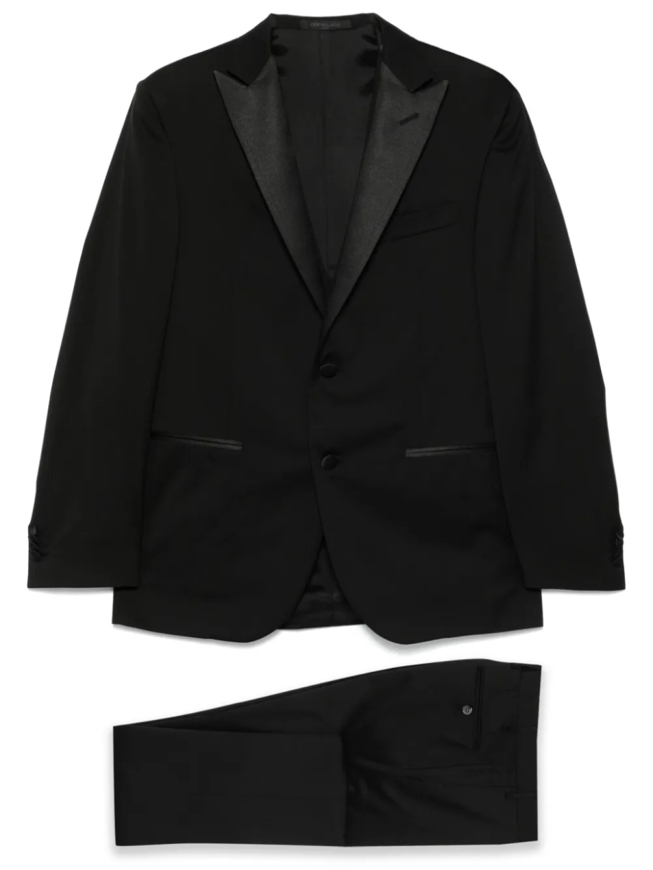 

Однобортный смокинг Corneliani, черный
