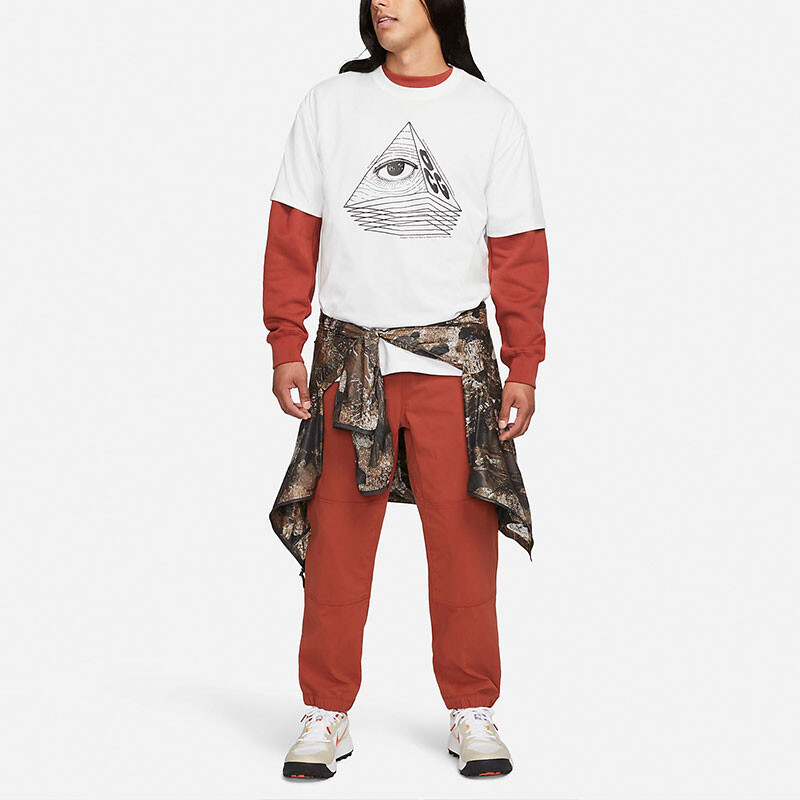 Футболка мужская ACG Summit белая/черная Nike, белый/черный — фото 3