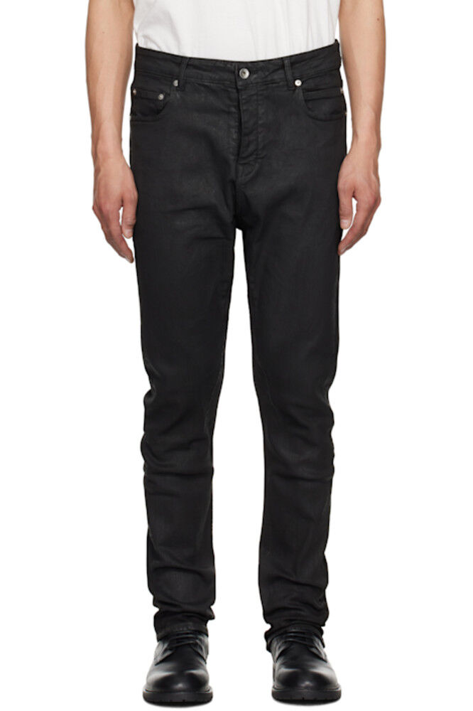

Черные джинсы Hollywood Detroit Cut Rick Owens DRKSHDW