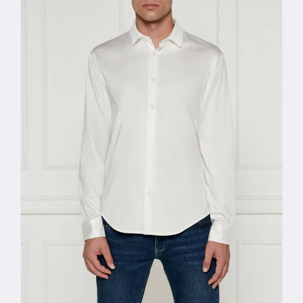 

Рубашка стандартного кроя Armani Exchange, белый