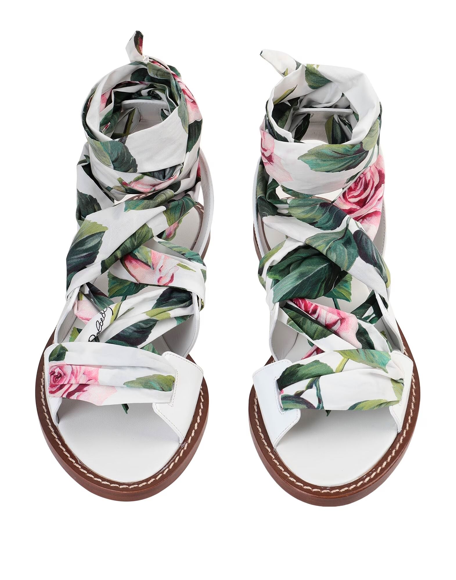 Сандалии Dolce&Gabbana, белый — фото 4