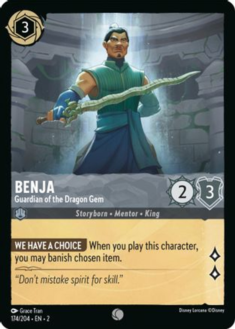 

Карточная игра Benja - Guardian of the Dragon Gem (174/204) - Rise of the Floodborn