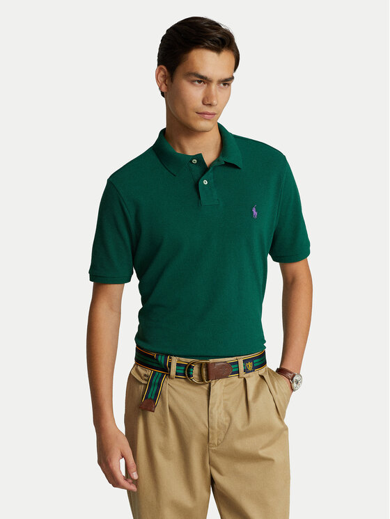 

Рубашка-Поло с завышенной талией 710782592016 Polo Ralph Lauren, зеленый