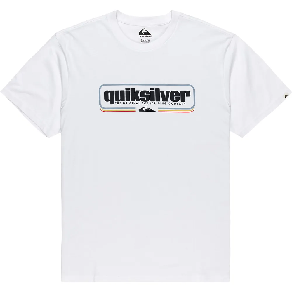 

Футболка с коротким рукавом Quiksilver Box Shaped, белый