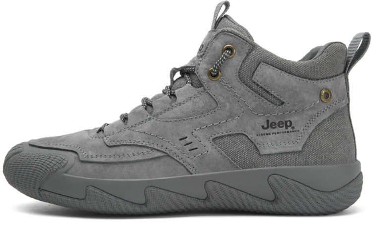 

Кроссовки Jeep Lifestyle Shoes Men High-top Gray, серый