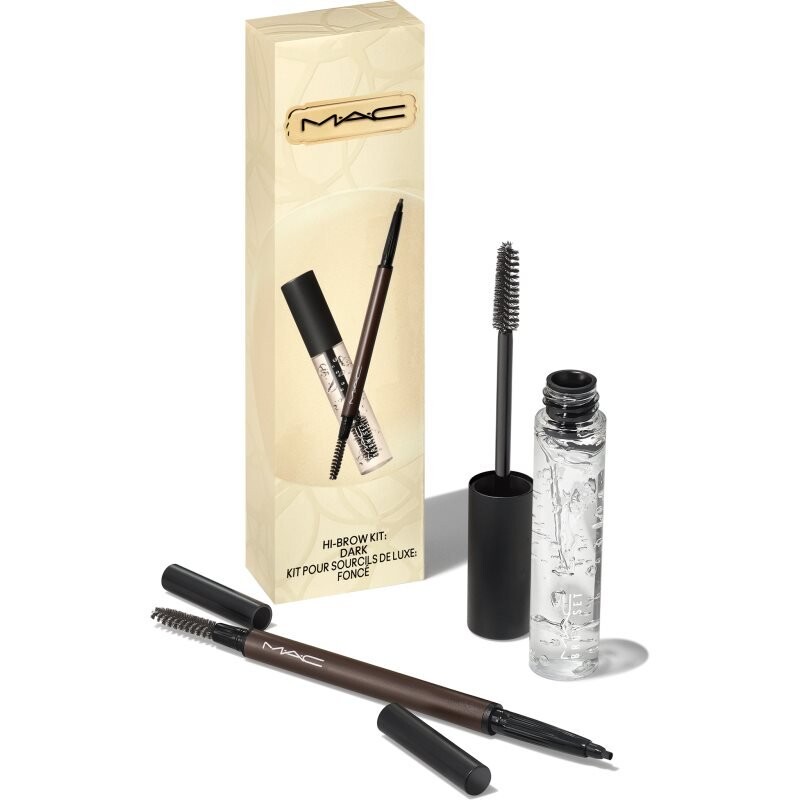 

Mac Cosmetics, Bubbles & Bows Hi-brow Kit Подарочный набор для бровей Темный оттенок 2 шт
